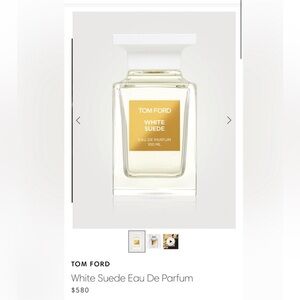Brand New authentic Tom Ford White Suede 100ml